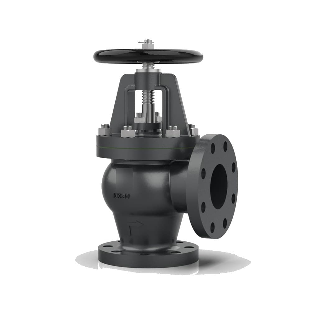 JIS 10K Angle Globe Valve