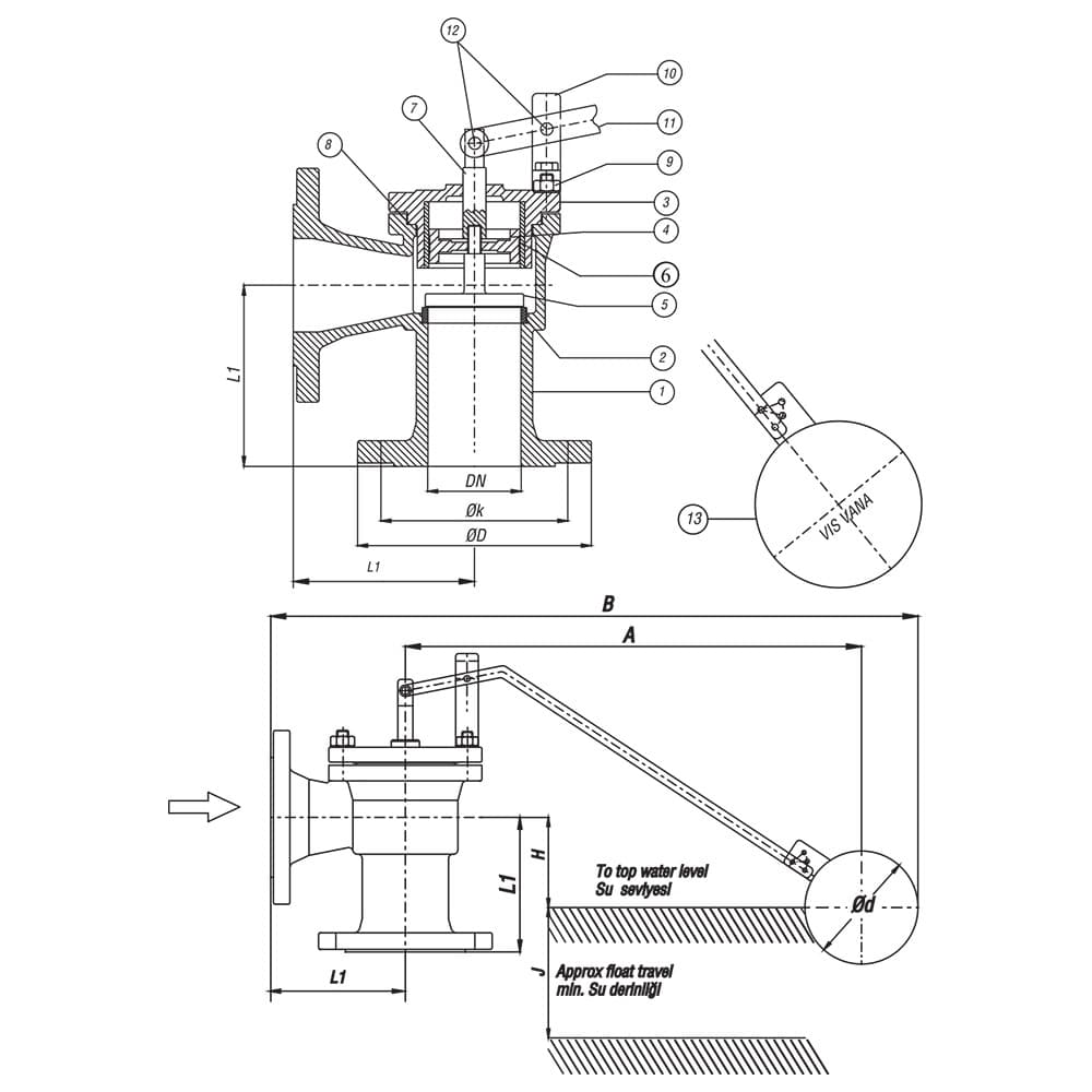 Angle Float Valve (2)