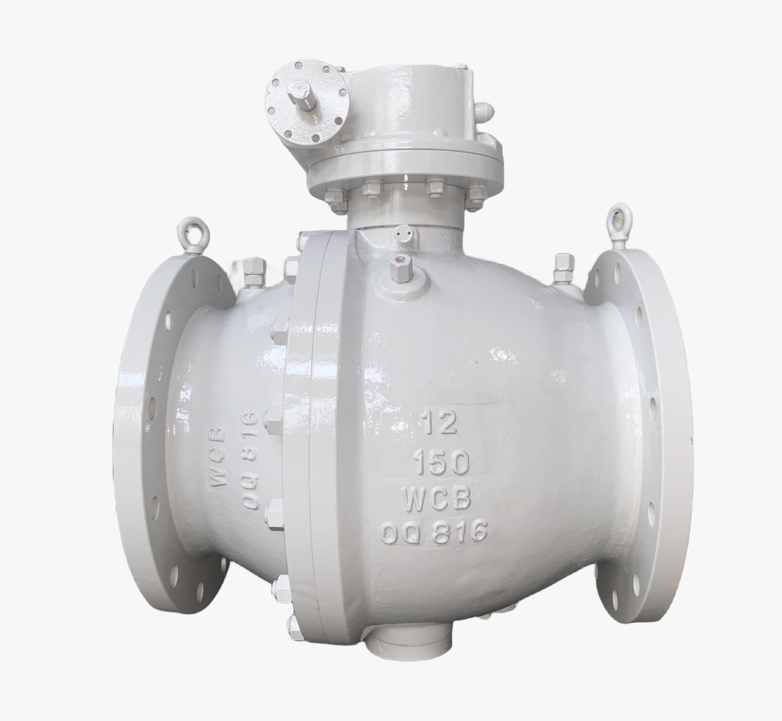 Cast Steel Trunnion Mounted Ball Valve (2)