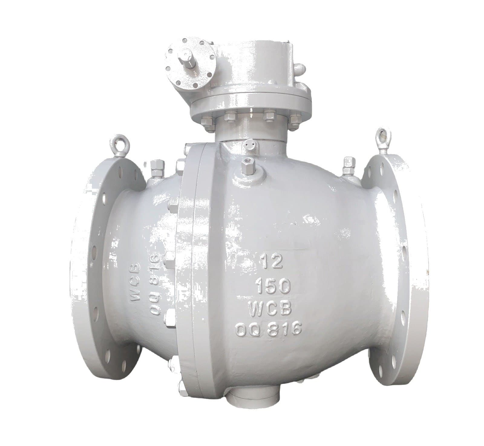 Cast Steel Trunnion Mounted Ball Valve