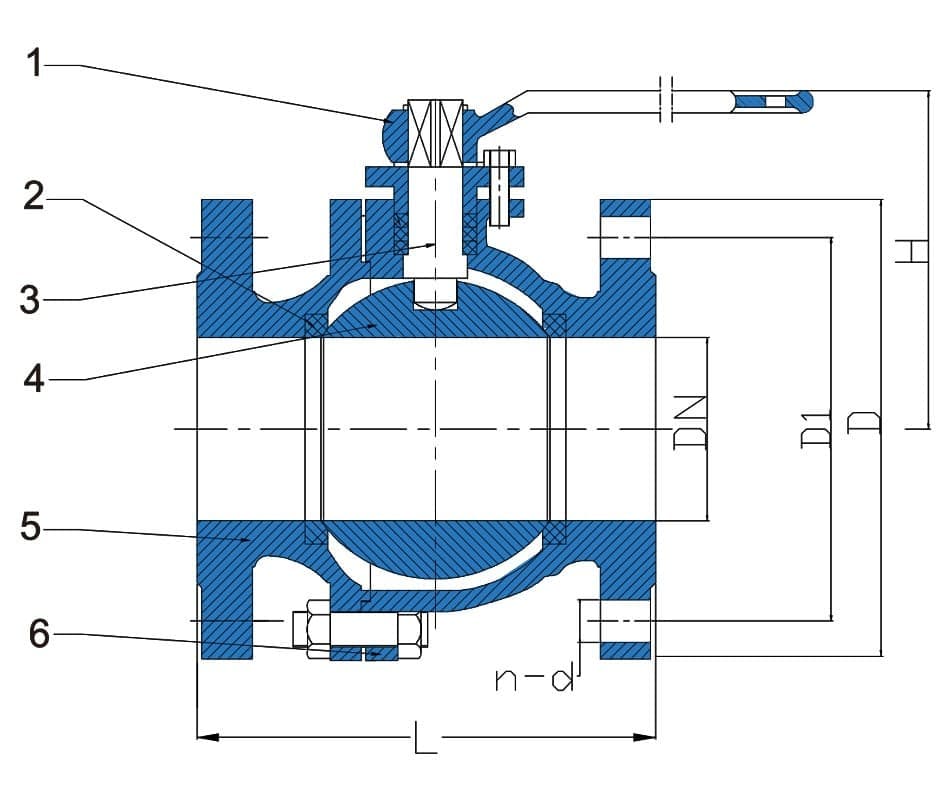 2PC Stainless Steel Ball Valve, Full Port, Thread Ends (2)