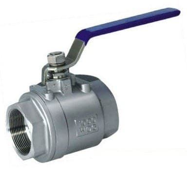 2PC Stainless Steel Ball Valve