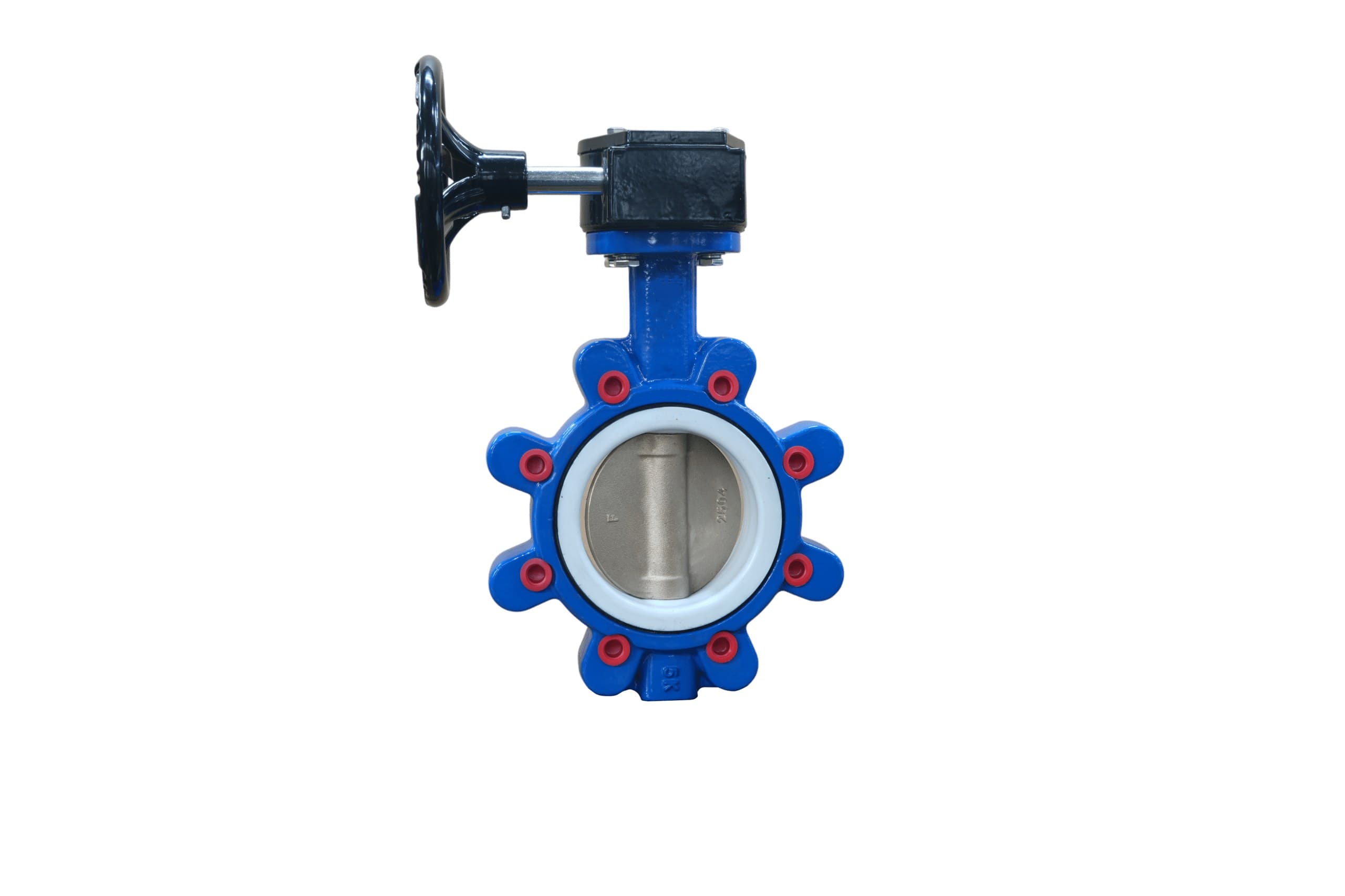 Aluminum Bronze Disc PTFE Seat Lug Butterfly Valve with Gear Operator