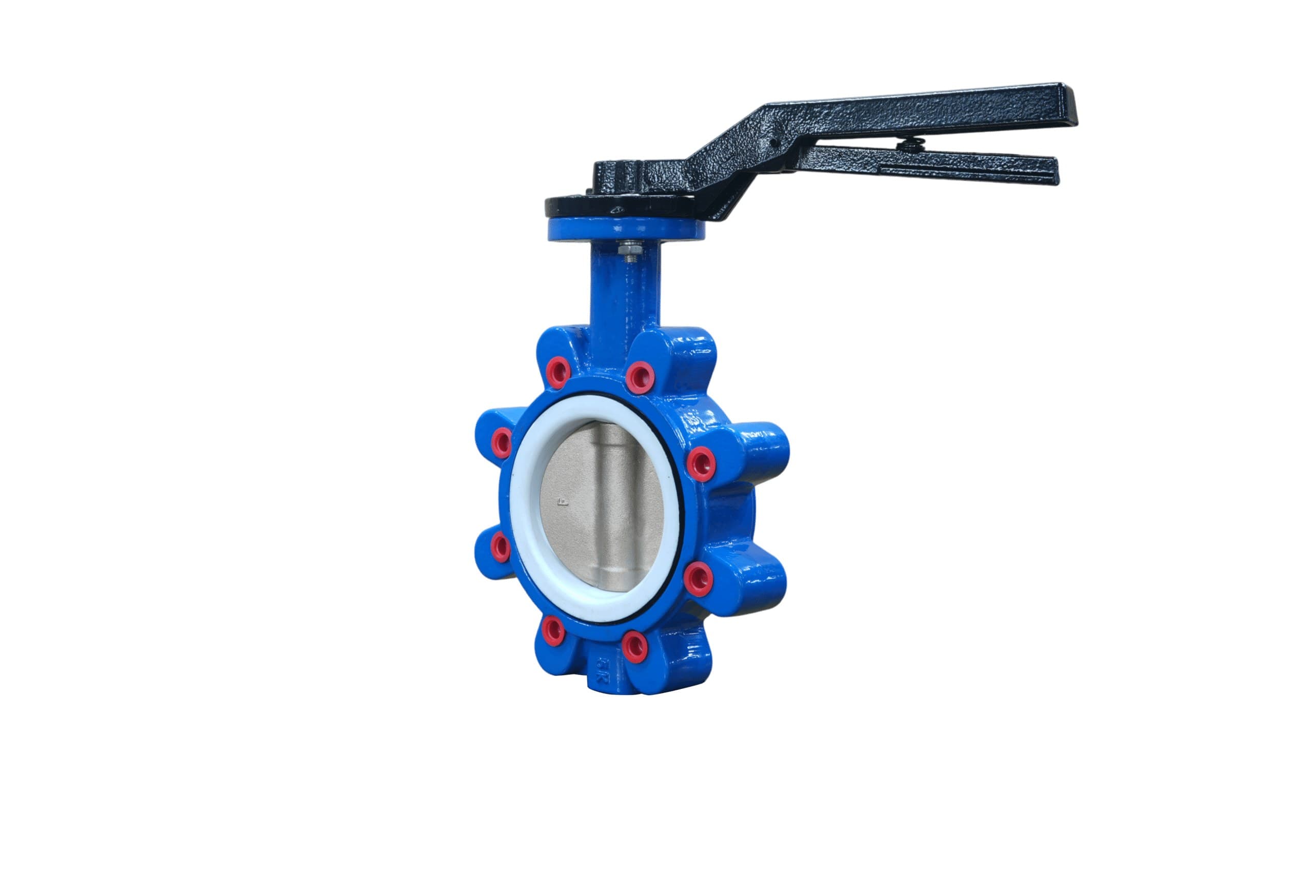 Aluminum Bronze Disc PTFE Seat Lug Butterfly Valve with Handle (6)