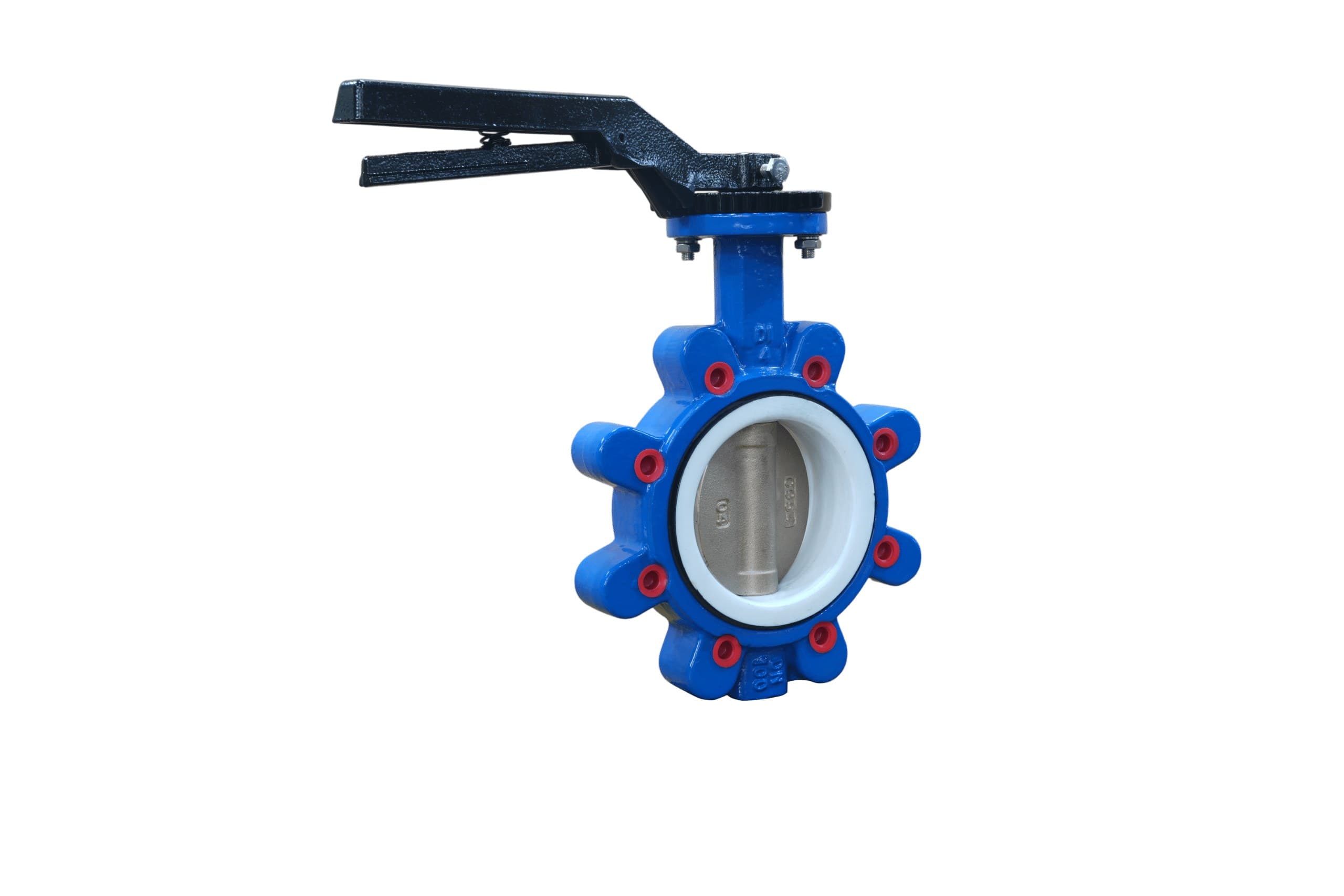 Aluminum Bronze Disc PTFE Seat Lug Butterfly Valve with Handle (7)