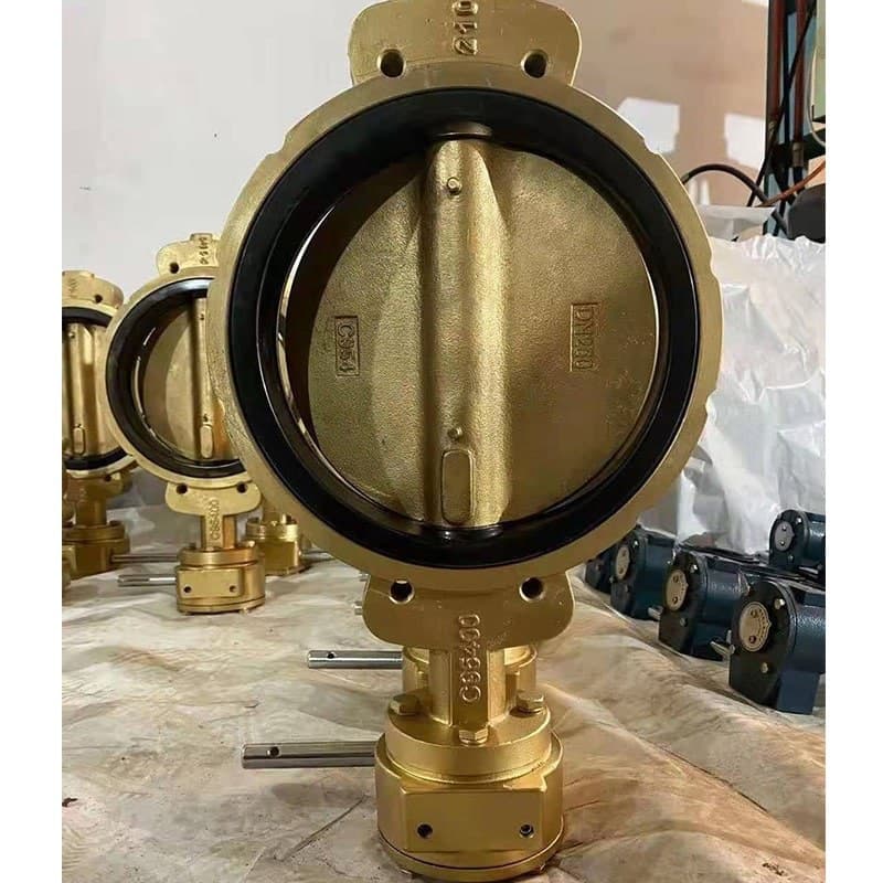 Aluminum Bronze Wafer Butterfly Valve (3)