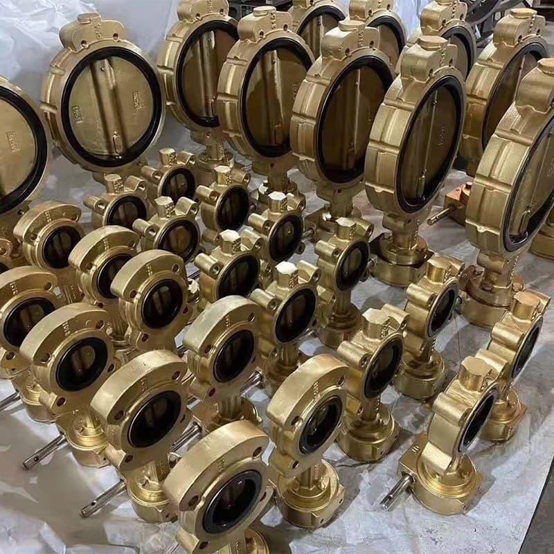 Aluminum Bronze Wafer Butterfly Valve (4)