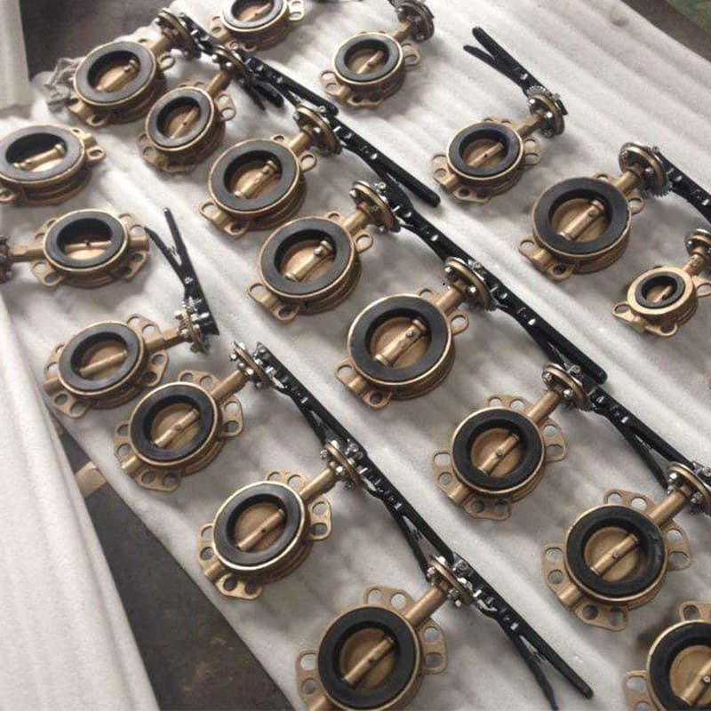 Aluminum Bronze Wafer Butterfly Valve (6)