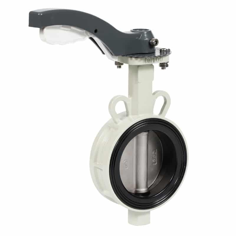 Aluminum Wafer butterfly valve (2)