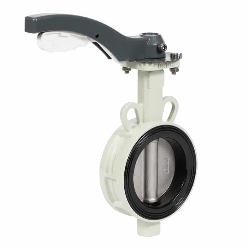 Aluminum Wafer butterfly valve (4)