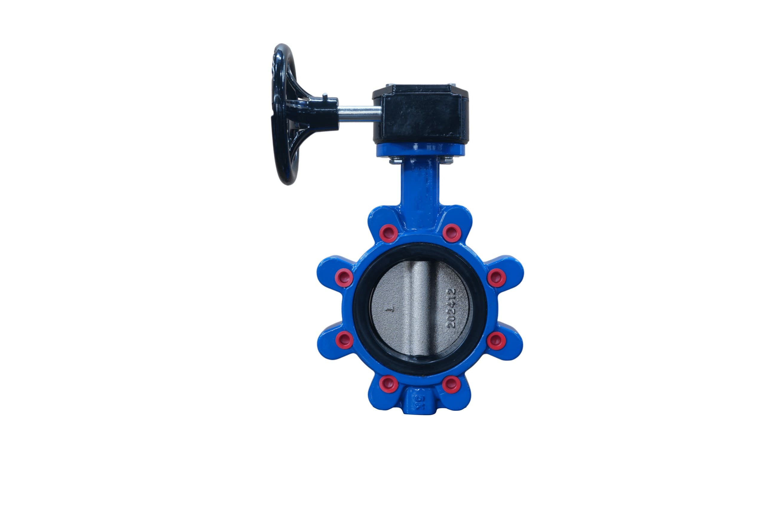 Ductile Iron Disc EPDM Seat Lug Butterfly Valve with Gear Operator