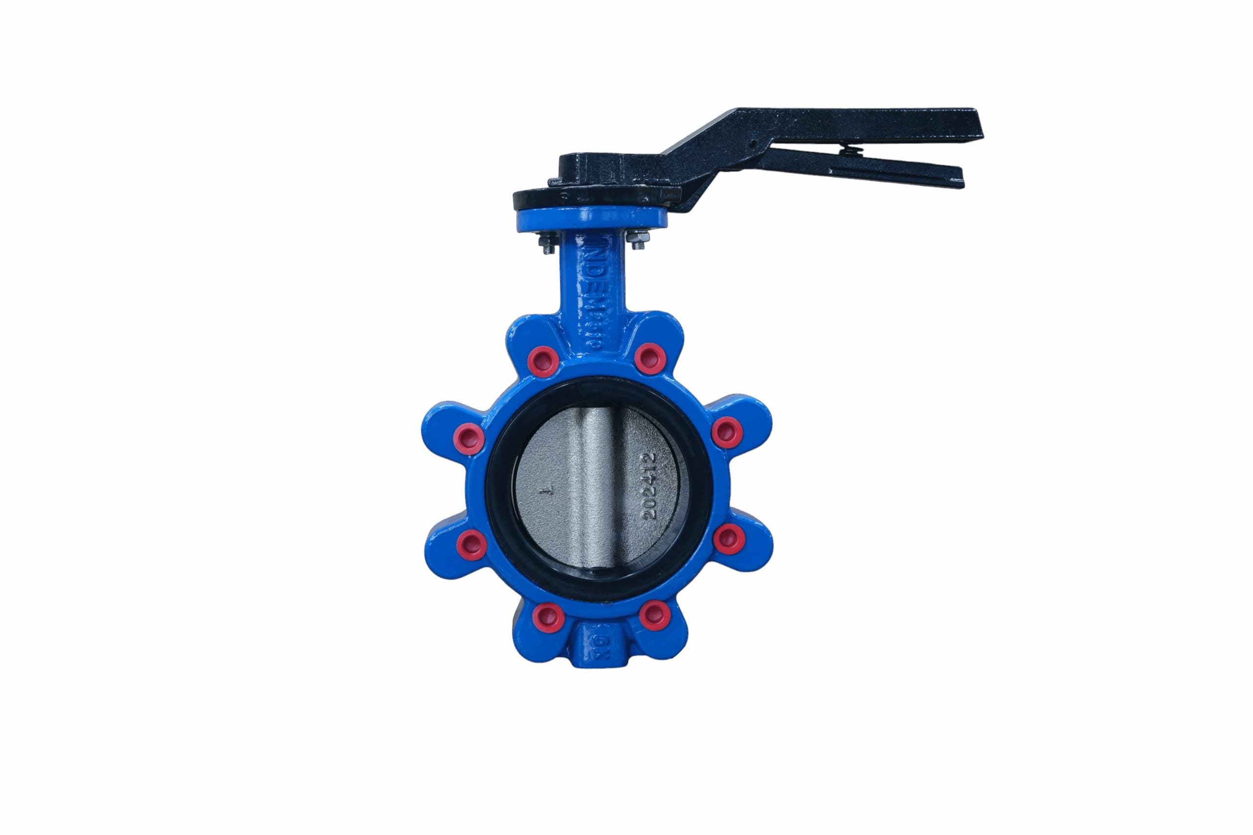 Ductile Iron Disc EPDM Seat Lug Butterfly Valve with Handle