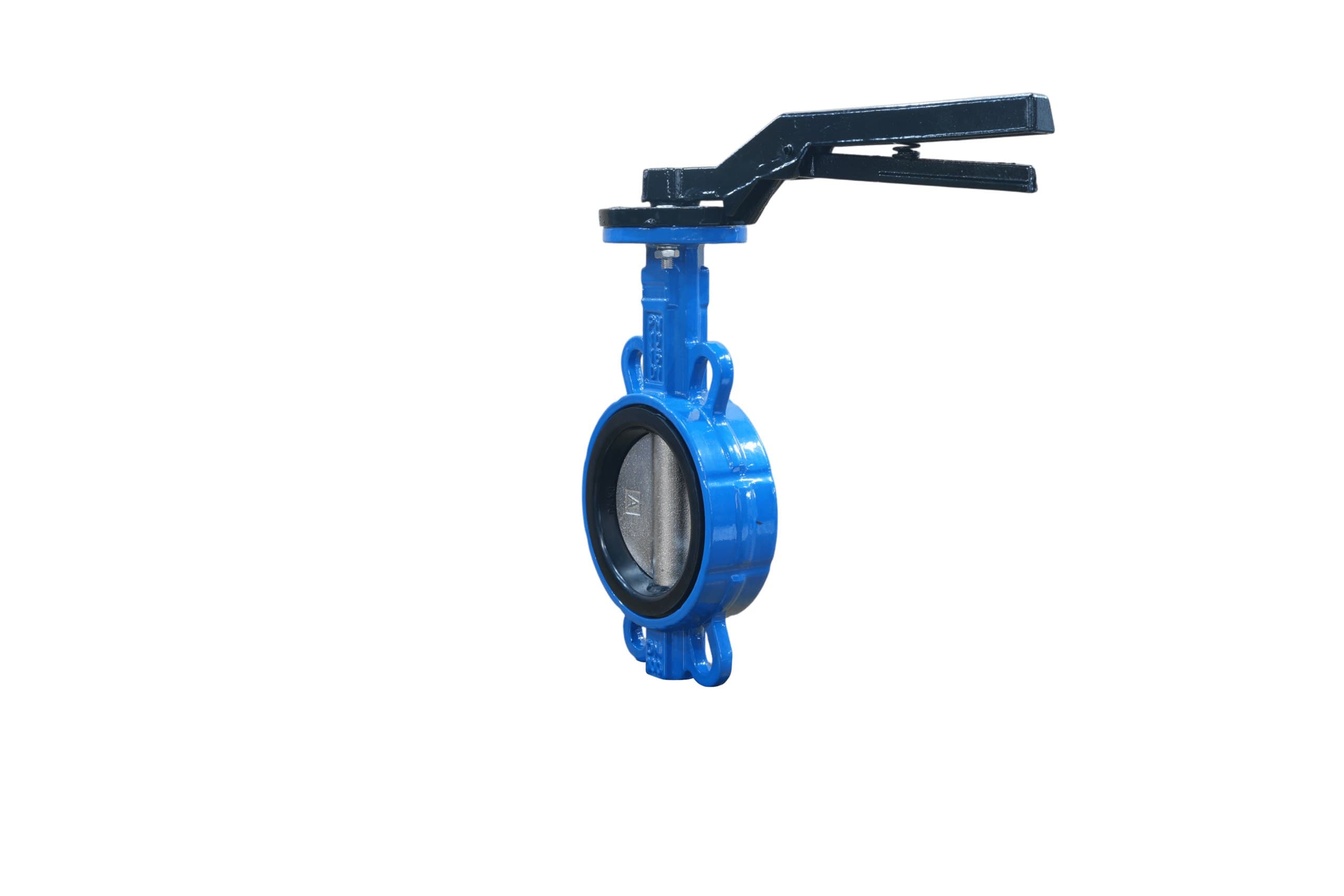 Ductile Iron Disc EPDM Seat Wafer Butterfly Valve with Handle (5)