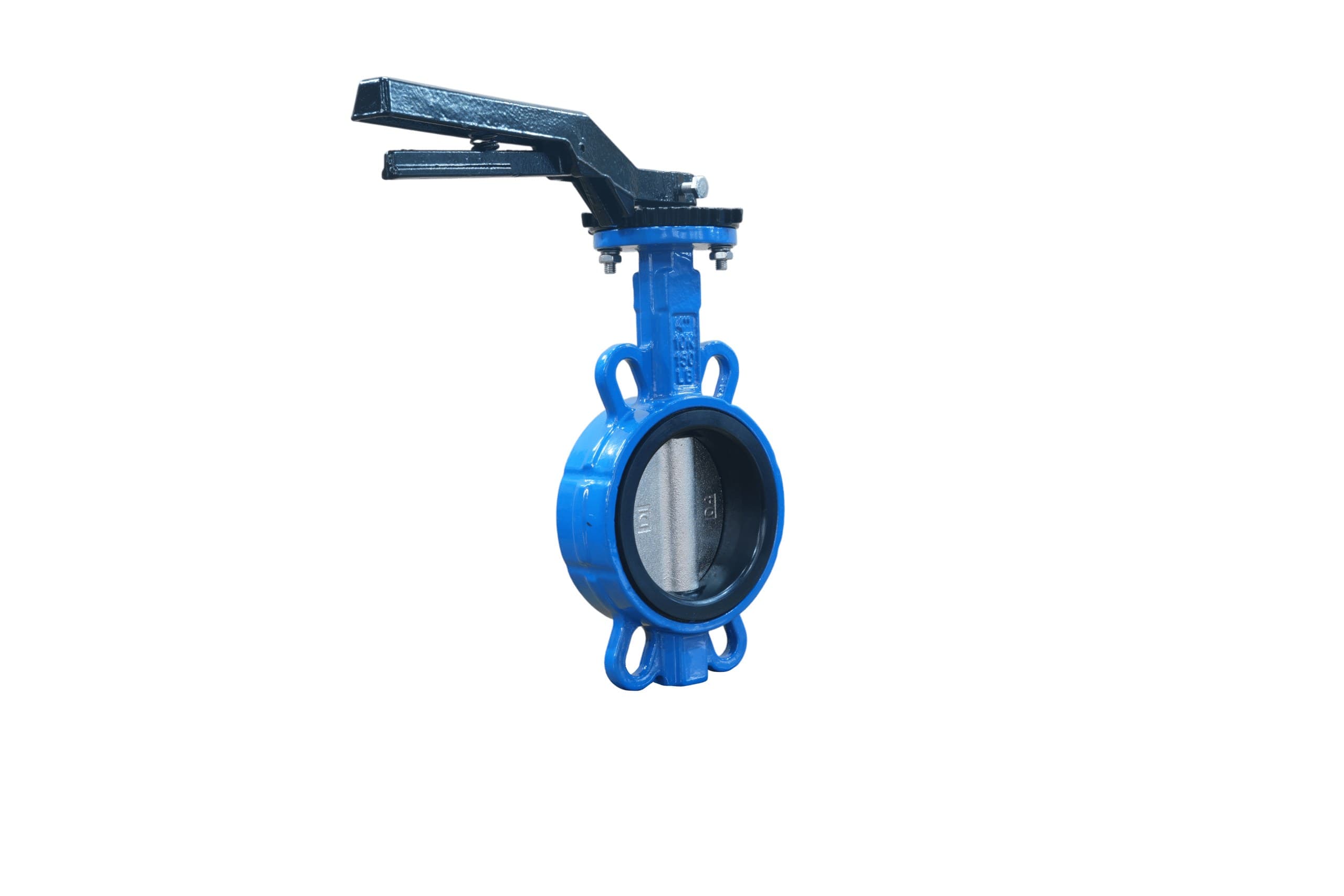 Ductile Iron Disc EPDM Seat Wafer Butterfly Valve with Handle (6)