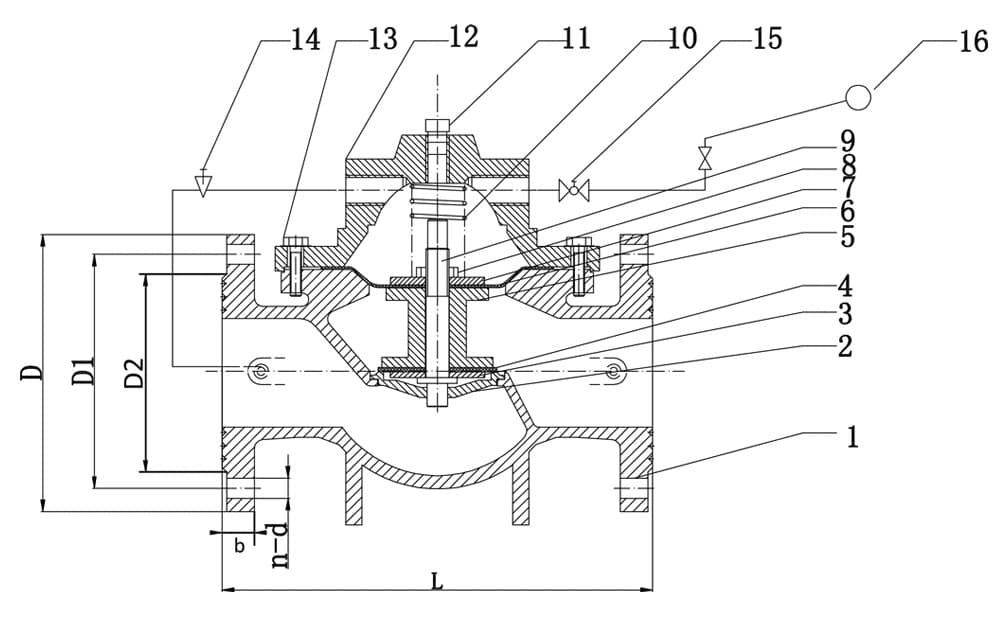Ductile Iron Pressure Reducing Valve (5)