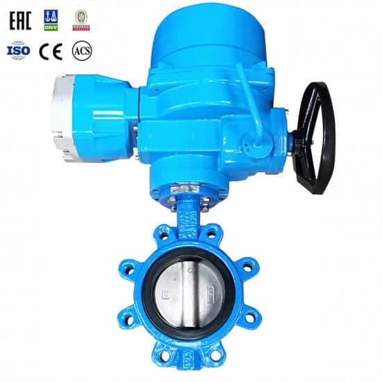 Electric Actuator Lug Butterfly Valve