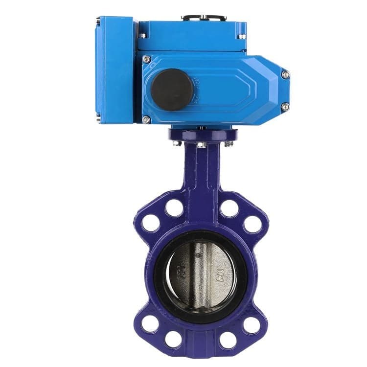 Electric Actuator Wafer Butterfly Valve (2)