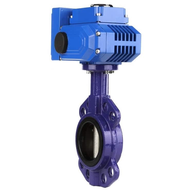 Electric Actuator Wafer Butterfly Valve (3)