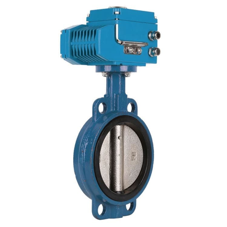 Electric Actuator Wafer Butterfly Valve (6)