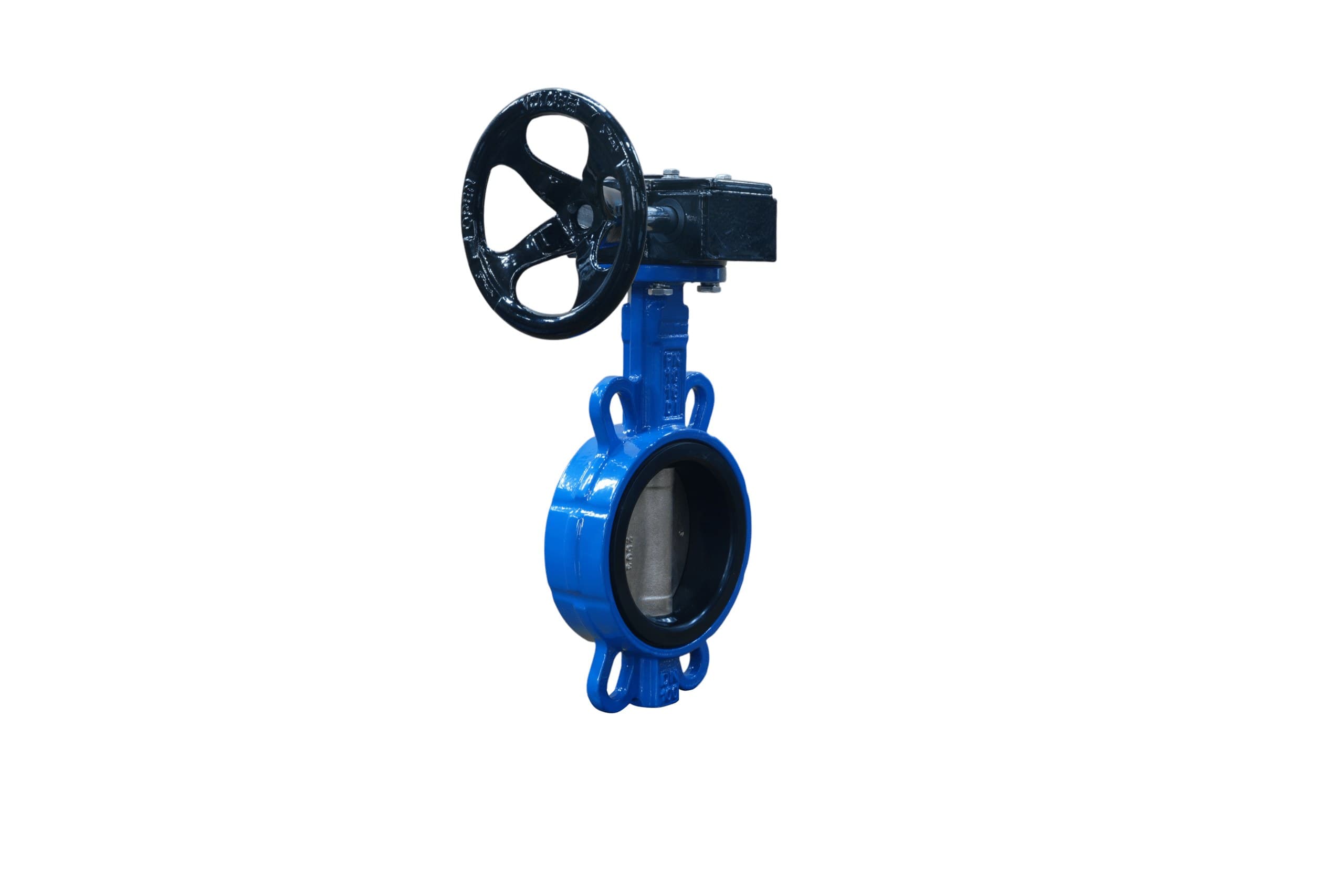 Gear Operated Wafer Butterfly Valve with Aluminum Bronze Disc and EPDM (3)