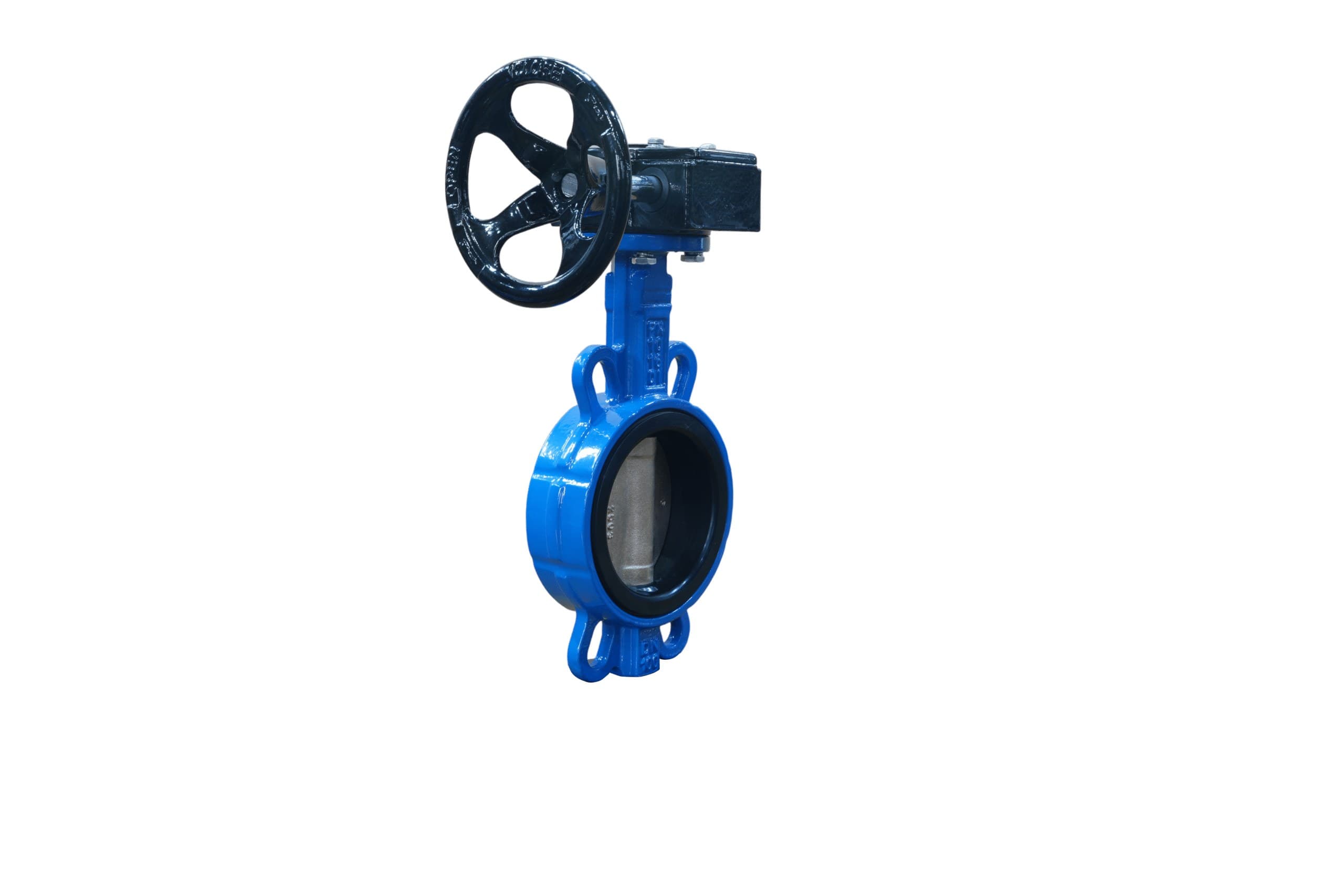 Gear Operated Wafer Butterfly Valve with Aluminum Bronze Disc and EPDM (8)