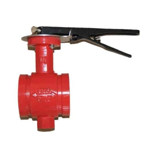 Grooved end butterfly valve (6)