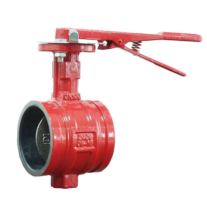 Grooved end butterfly valve (7)