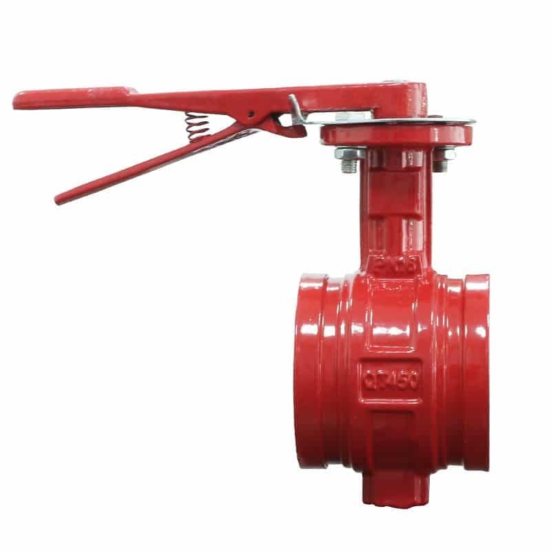 Grooved end butterfly valve (8)