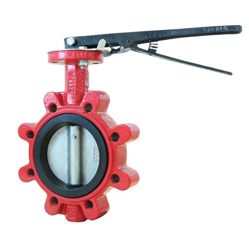 Red 5K Lug Butterfly Valve (2)