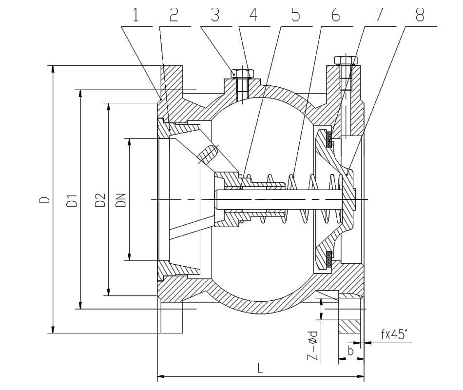 Cast Iron Silent Check Valve (3)