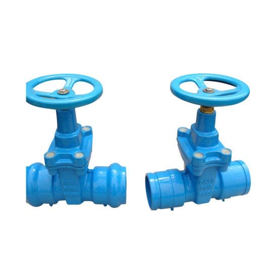 Socket End Resilient Seated Gate Valve