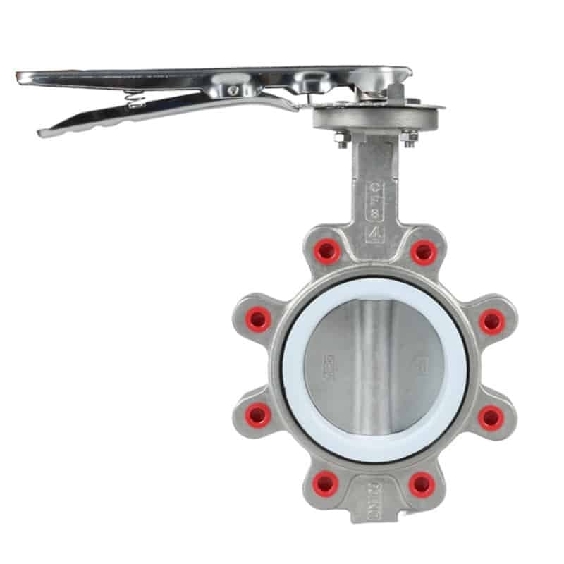 Stainless Steel PTFE Seat Lug Butterfly Valve