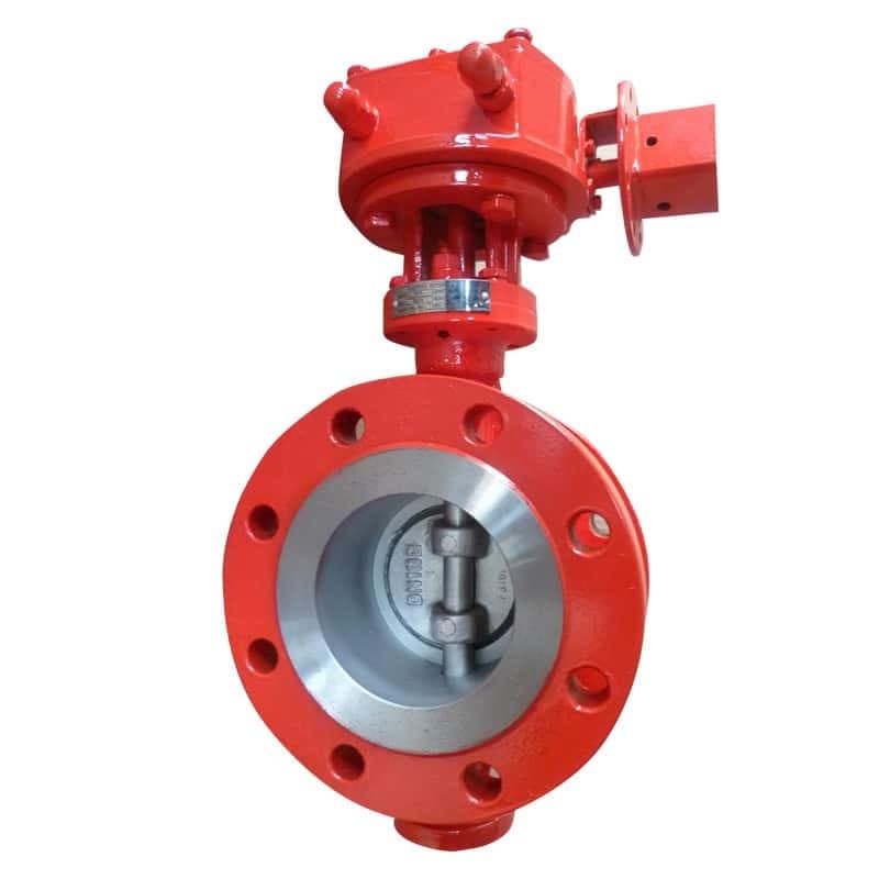 Triple Eccentric Flange Butterfly Valve (4)