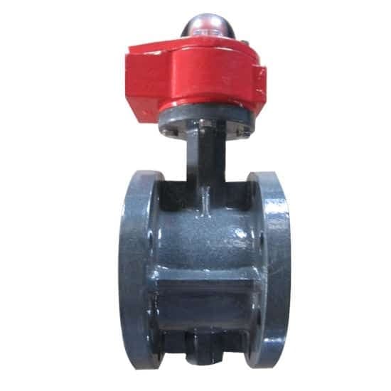 Wcb Carbon Steel Flange Butterfly Valve (2)