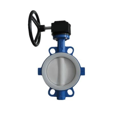 Worm Gear operated Wafer Butterfly Valve (3)