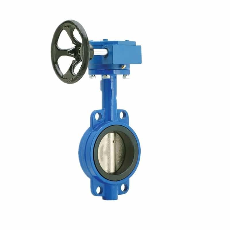 Worm Gear operated Wafer Butterfly Valve (4)