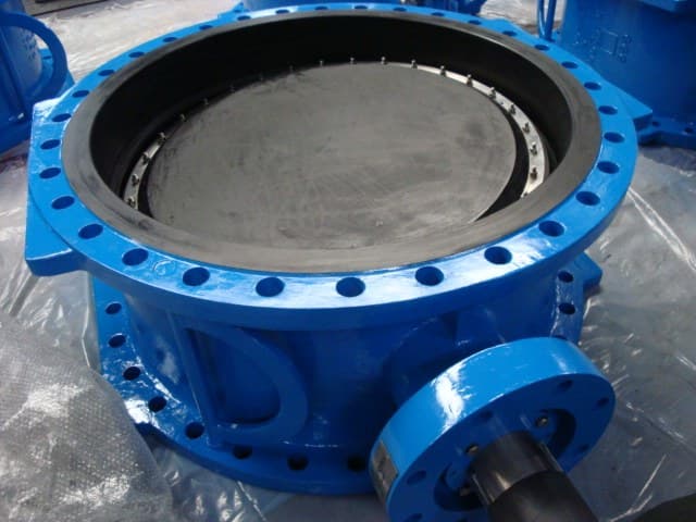 Rubber lined butterfly valve (4)