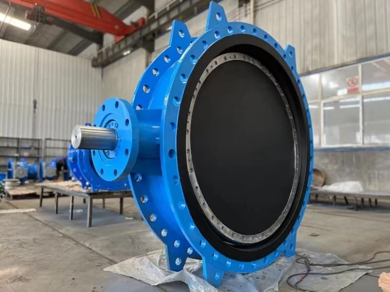 Rubber lined butterfly valve (5)
