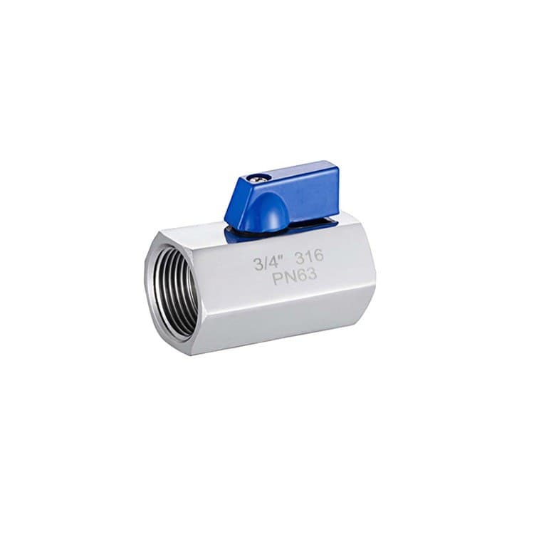 Female thread mini ball valve