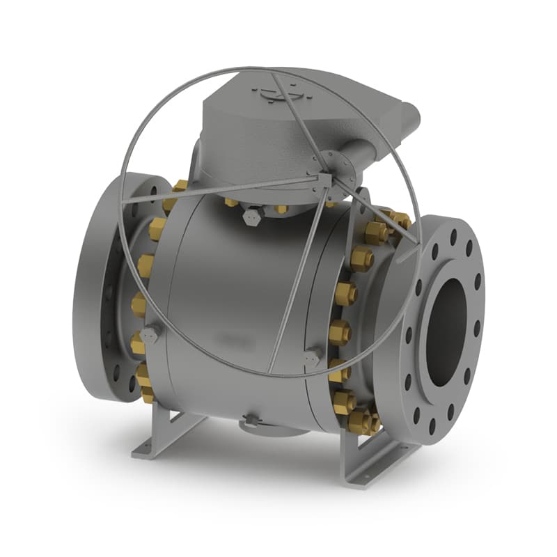 Side Entry Trunnion Mounted Ball Valve
