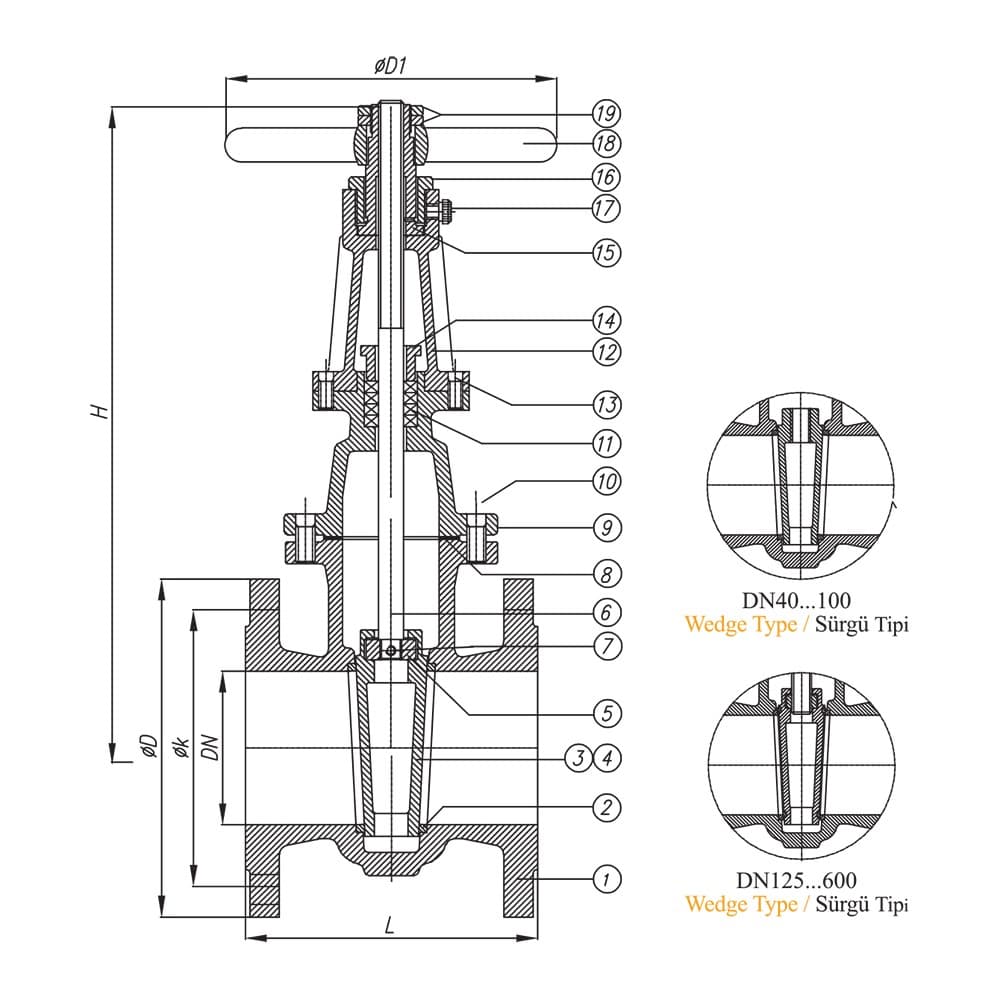 Rising Stem Gate Valve (2)