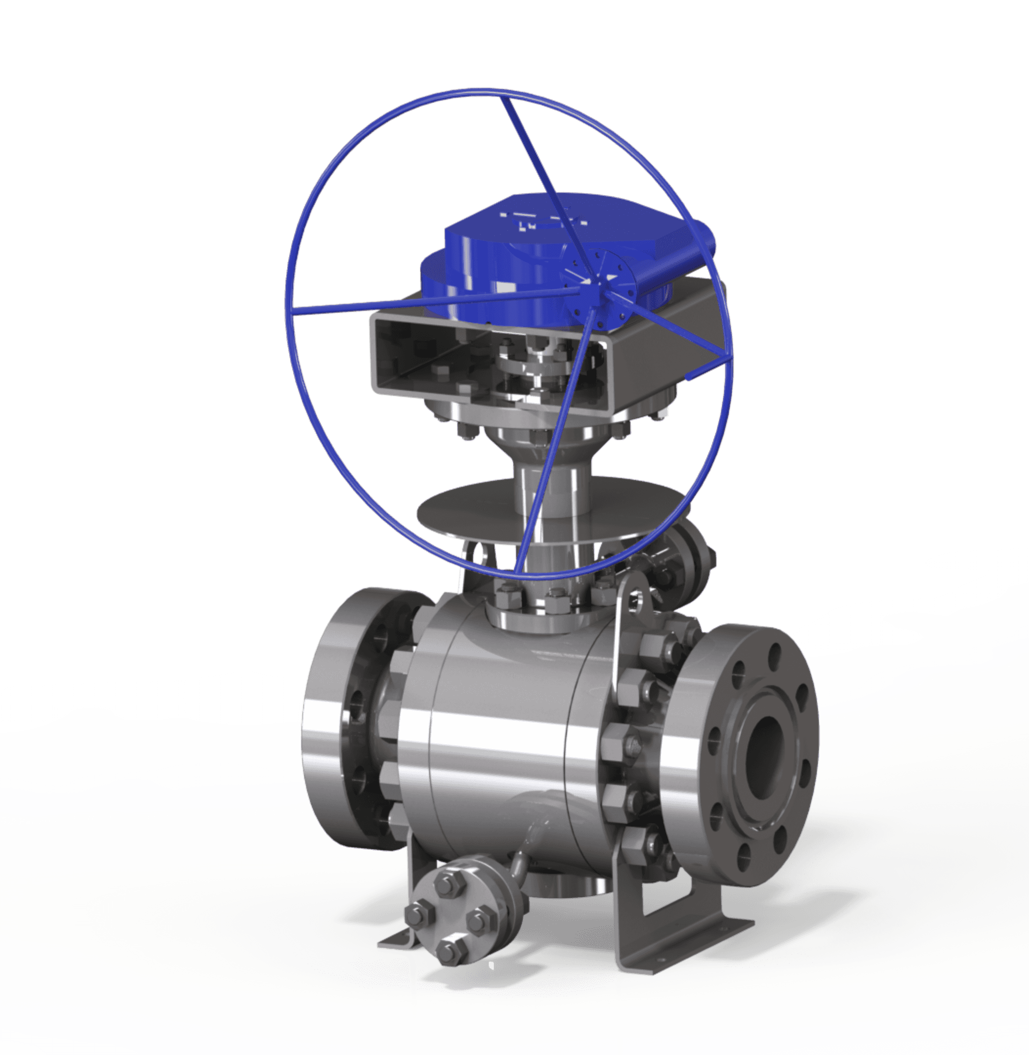 Side Entry Cryogenic Trunnion Mounted Ball Valve