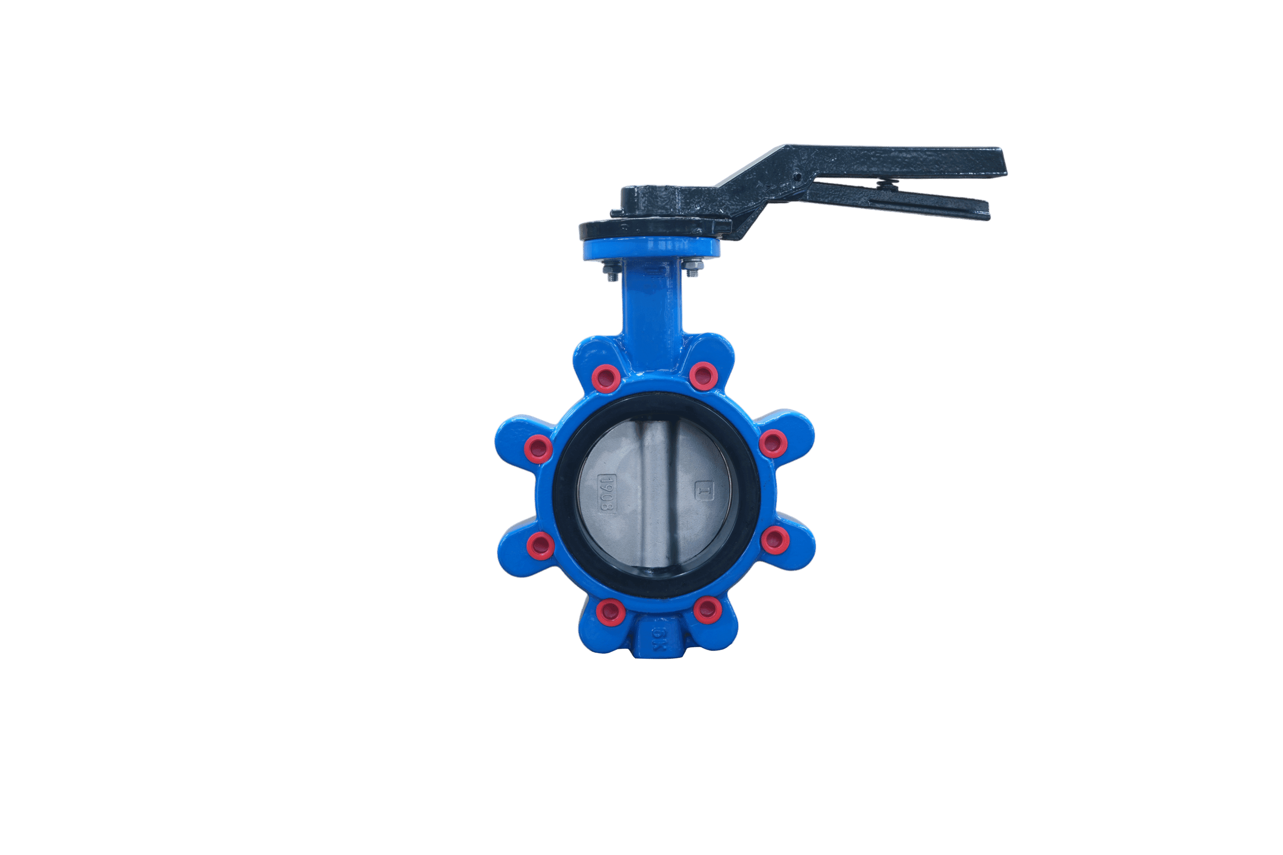 SS304 Disc EPDM Seat Lug Butterfly Valve with Handle (3)