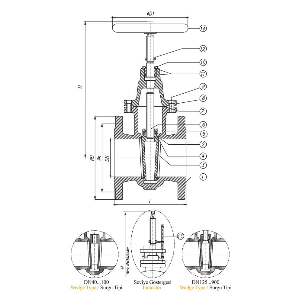 Gate Valve With Indicator (2)