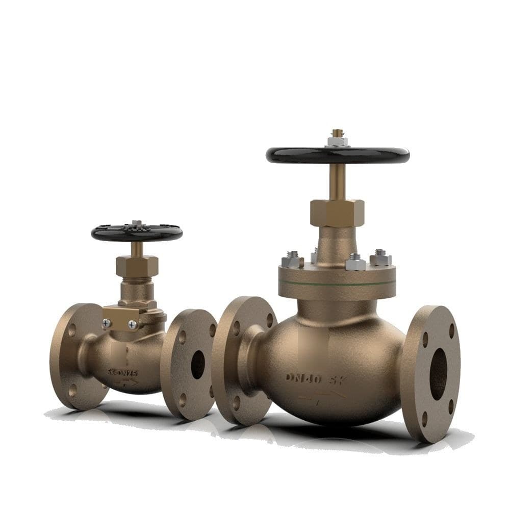 Bronze SDNR Stop Valve Straight Type (Screw Bonnet