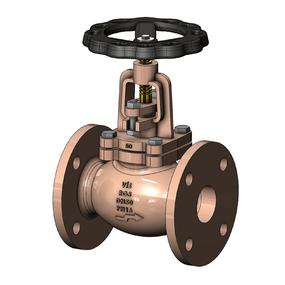 Short Type Straight Globe Valve