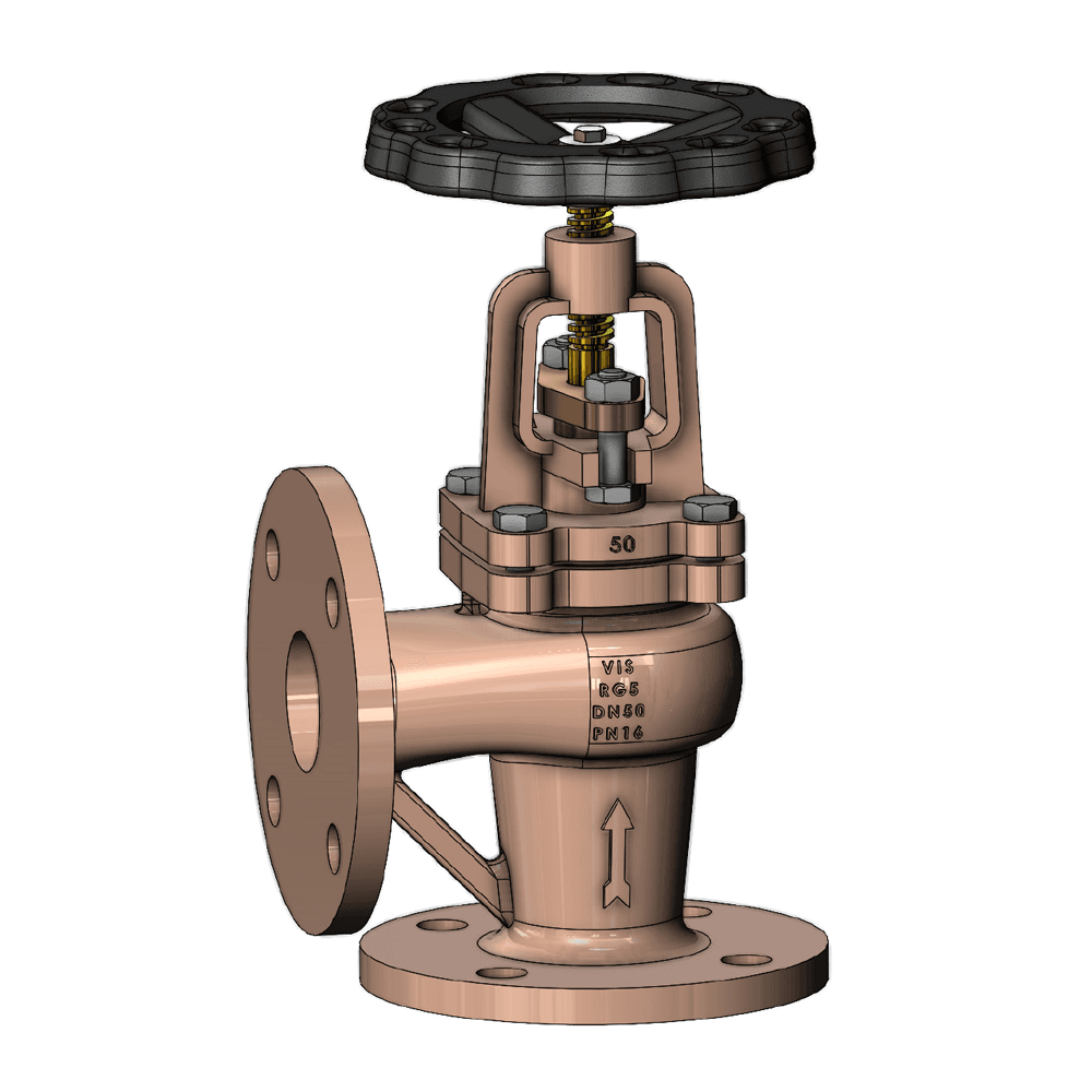 Short Type Angle Globe Valve