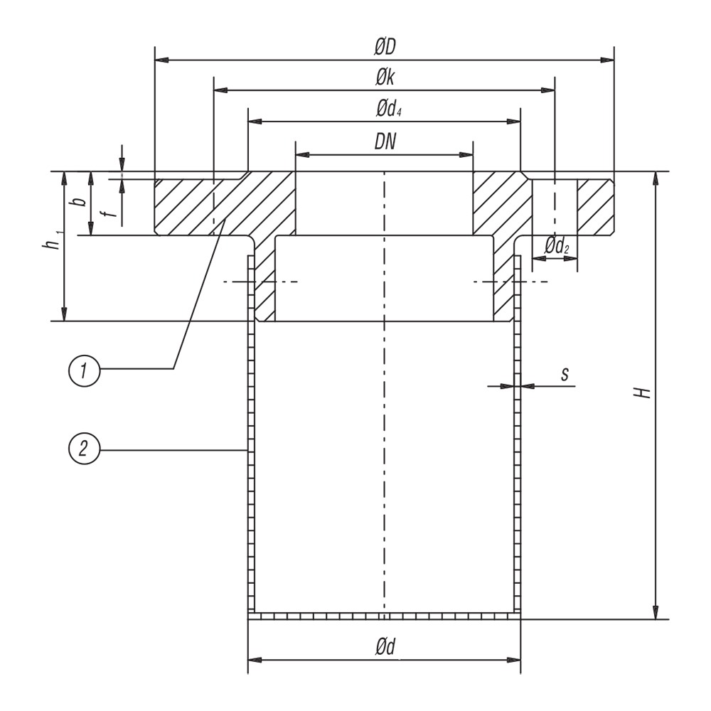 Strainer Basket (Suction Strainer) drawing 1