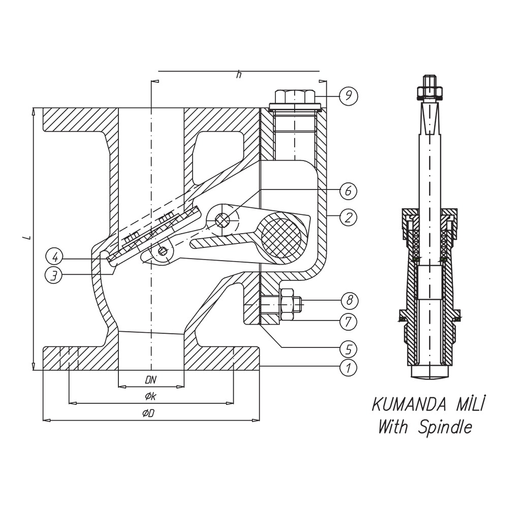 Str. Form Storm Valve drawing 1