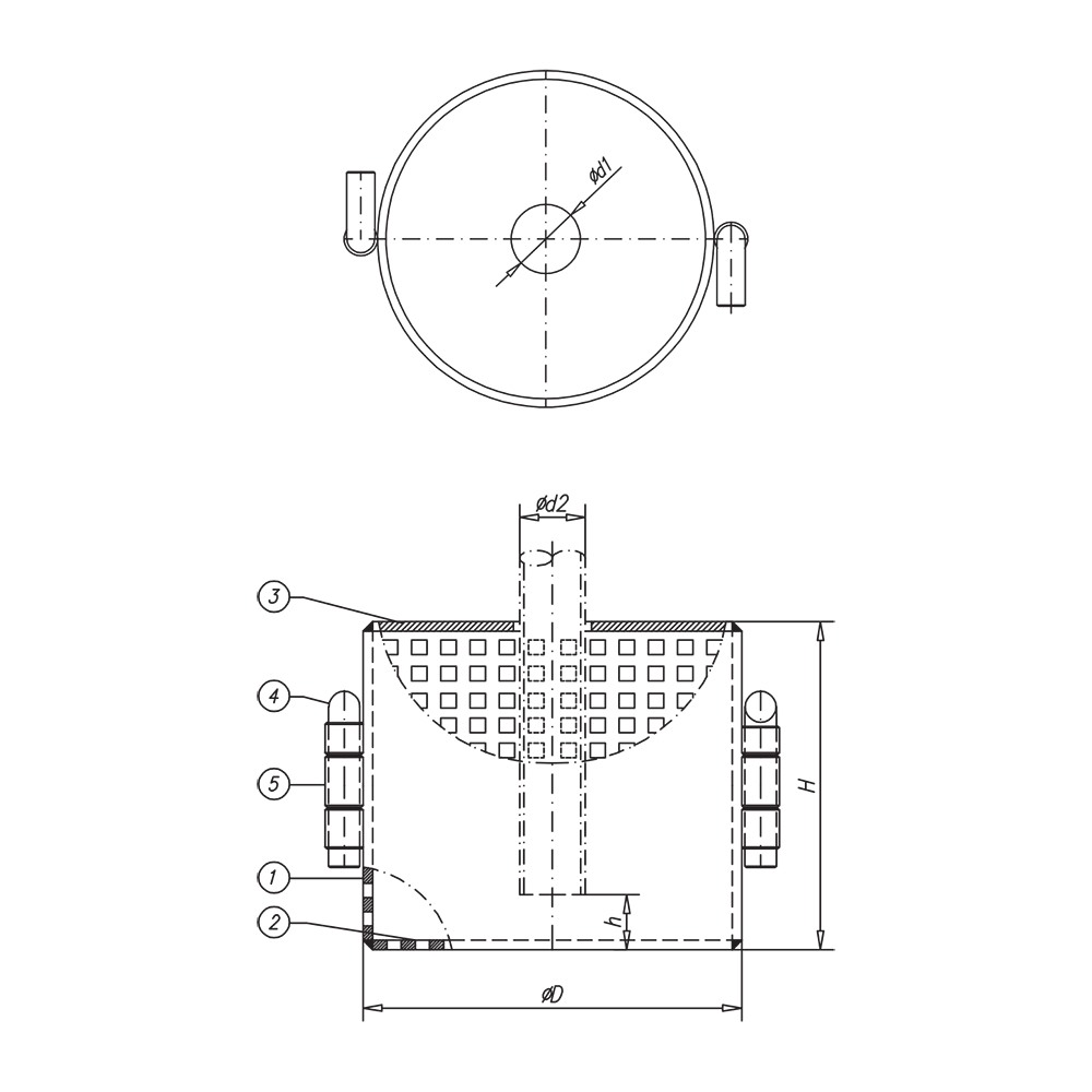 Suction Strainer drawing 1